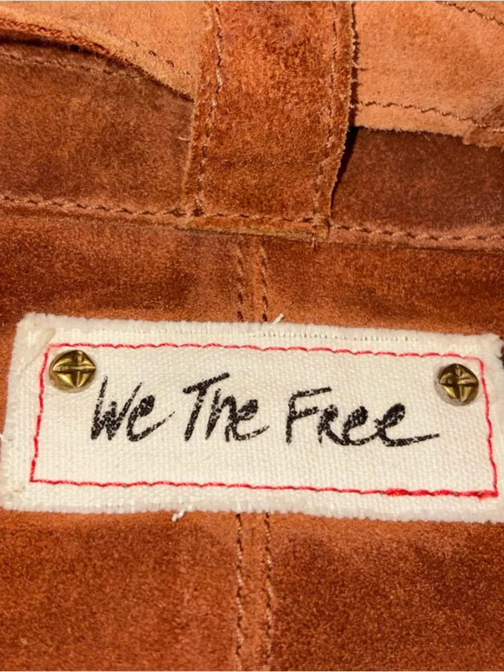 Free People We The Free Paris Suede Convertible Backpack Purse Bag